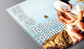 Toile de peintre A2 A1 A0 et autres formats fixes